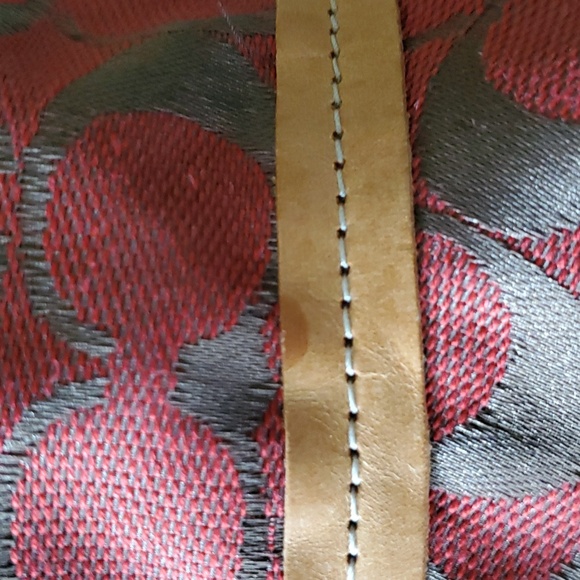 Beautiful Authentic Coach Vintage Red bucket hat... preloved (worn once) - Picture 6 of 7